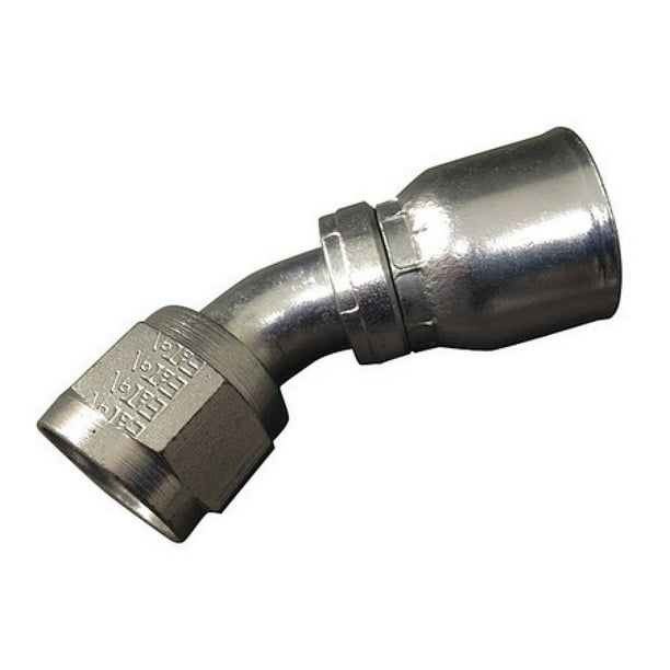 Elbow Fitting Eaton Aeroquip Hydraulic Hose 45 deg Elbow Fitting Eaton Aeroquip Hydraulic Hose 45 deg